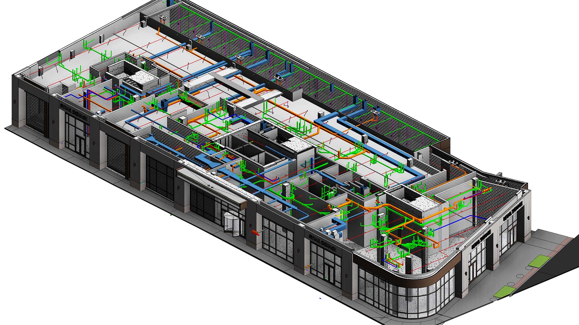 Plumbing modeling for a residential tower in New Jersey Plumbing modeling for a residential tower in New Jersey