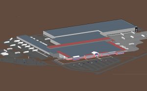 Warehouse Project in Cheshire, Connecticut by United-BIM