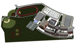 Architectural BIM Model for Education Project.