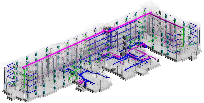 Bim Coordination Services In Usa Mep Coordination Services