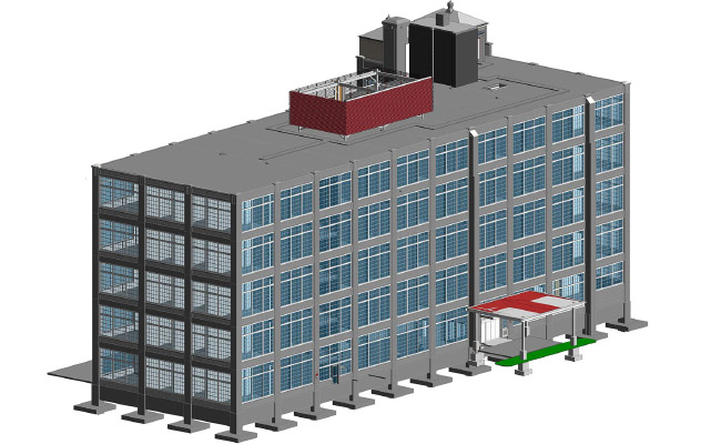 Architectural Model for Hospitality Project