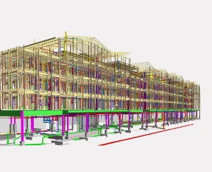 MEP-FPFA BIM Modeling and Coordination Services for apartment project in BOSTON MA