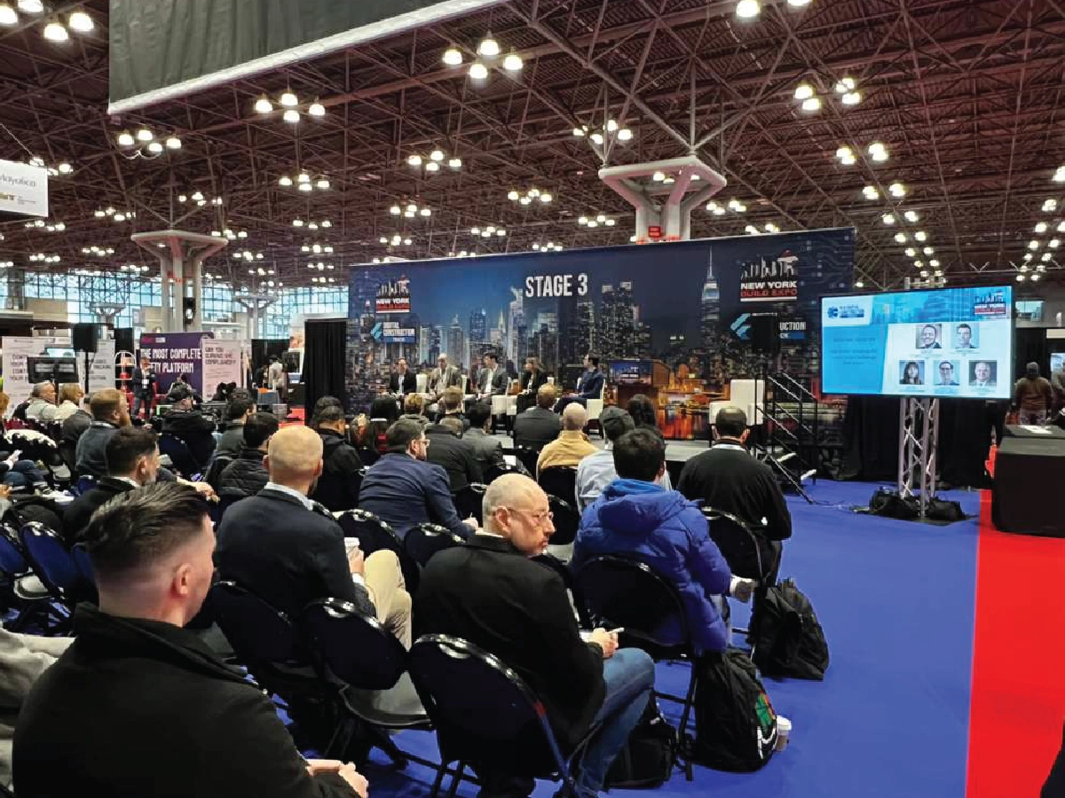 United-BIM at New York Build Expo stage