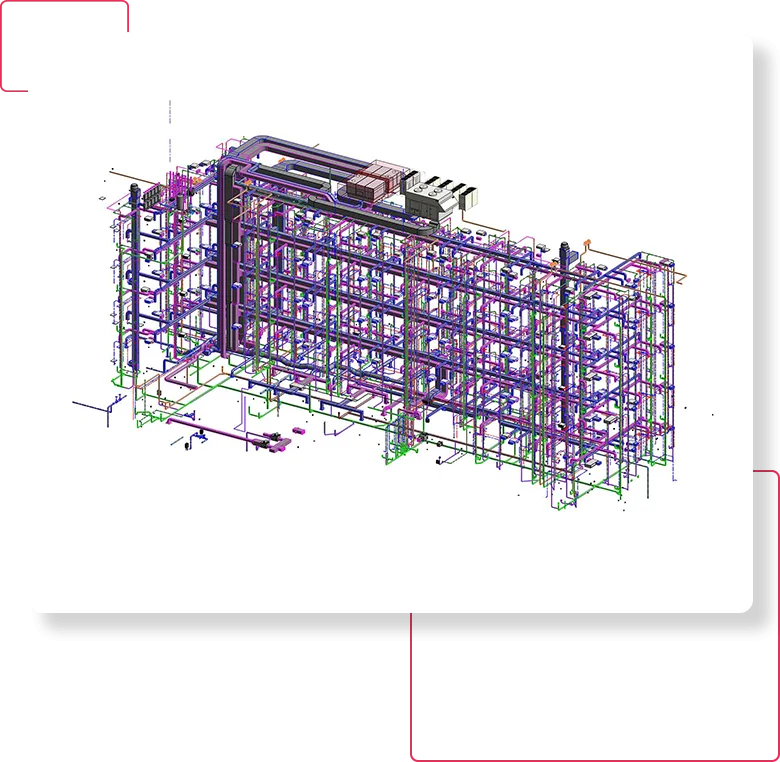 3D Revit MEP Model- Levels of BIM BIM-MEP-Modeling-Services-Drafting-Outsourcing-Company